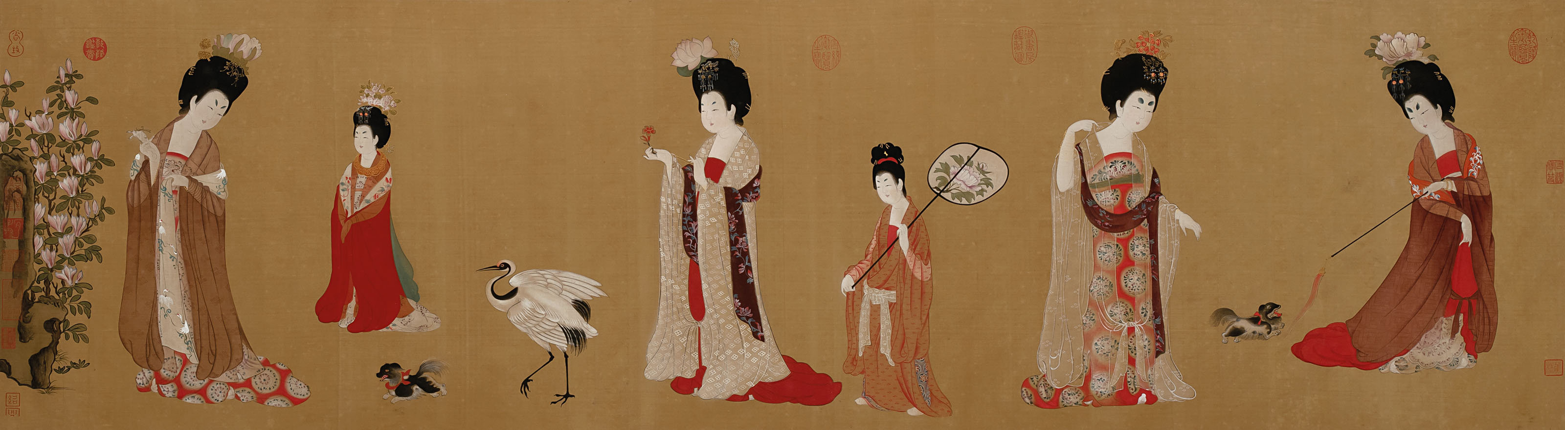 簪花仕女图 簪花仕女图